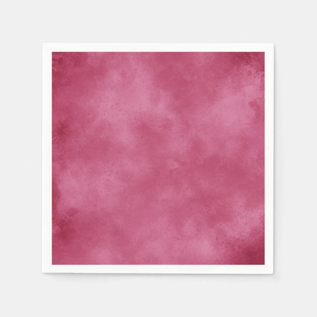 Burgundy Blush  Napkin (Front)