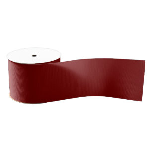 Burgundy Brick Red Ribbon Christmas Grosgrain Ribbon