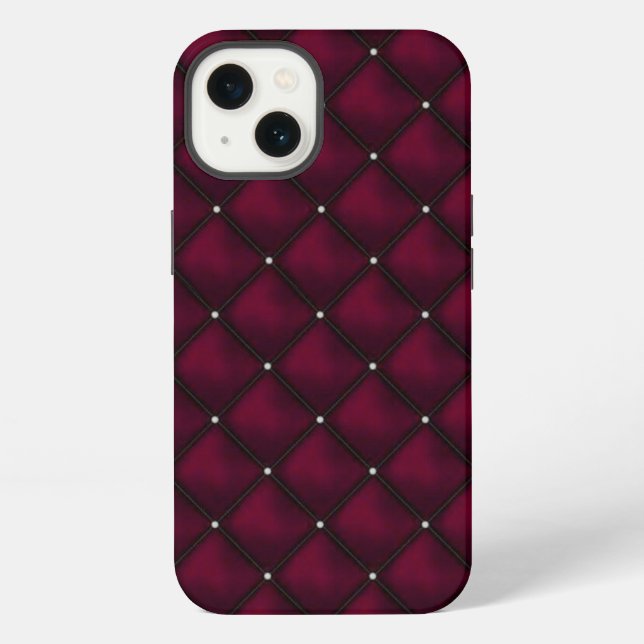 Burgundy  Case-Mate iPhone Case (Back)