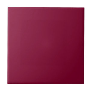 Burgundy Ceramic Tile