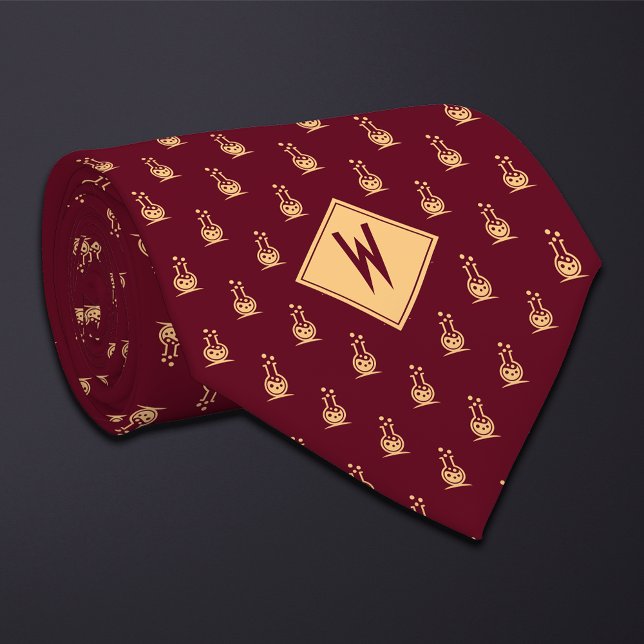 Burgundy Chemist Lab Worker Pattern Tie (Creator Uploaded)