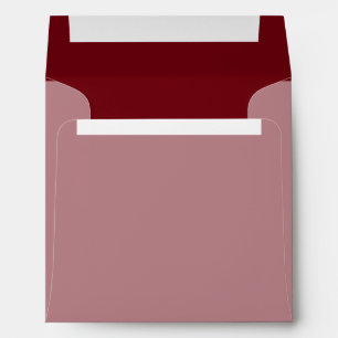 Burgundy Colour Decor Background Customise it Envelopes