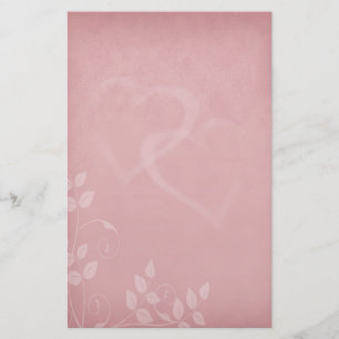 Burgundy Colour Vintage Stationery
