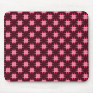 Burgundy Daring Discs Mousepad