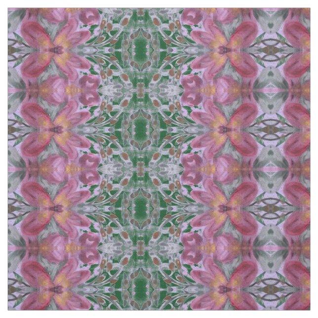 Burgundy Dark Green  Fabric (Swatch)