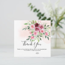 Burgundy Floral Bridal Shower