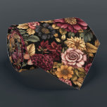 Burgundy  Floral Pattern  Tie<br><div class="desc">Elevate your look with this necktie featuring a beautiful burgundy floral pattern. Ideal for adding a touch of sophistication to any outfit,  it’s perfect for formal events,  weddings,  or business wear. A stylish and versatile accessory for both special occasions and everyday elegance.</div>