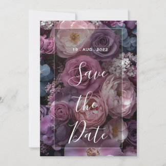 burgundy floral wedding design featuring rich wine invitation