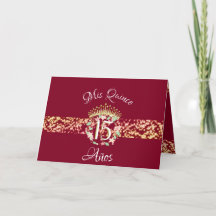 Burgundy Gold Rustic Quinceanera Celebration