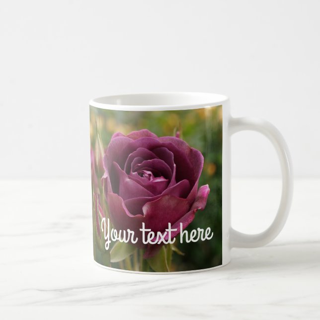 Burgundy Iceberg Rose #1 Mug (Right)
