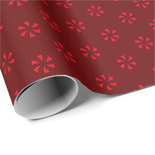 Burgundy, maroon, wine, Red Pattern gift Wrapping Paper