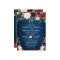 Burgundy Navy Blush Floral Wedding Invitations