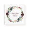 Burgundy Navy Rose Gold Floral Guest Book