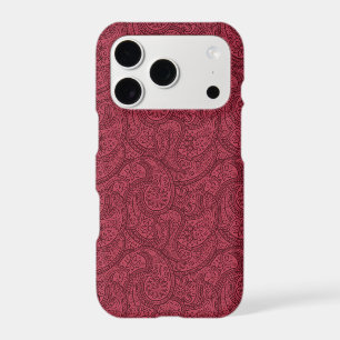 Burgundy Paisley
