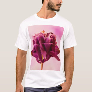 Burgundy Pink Columbine T-Shirt