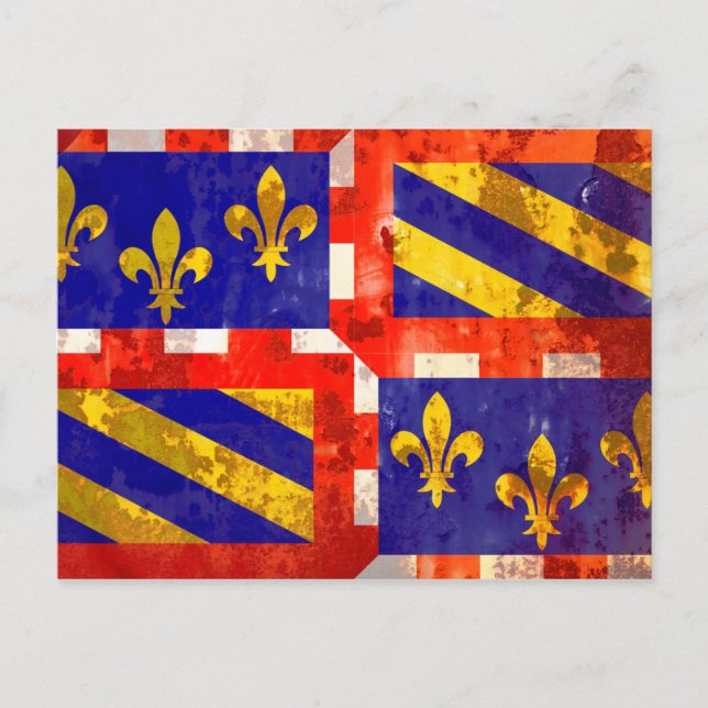 Burgundy Postcard (Front)