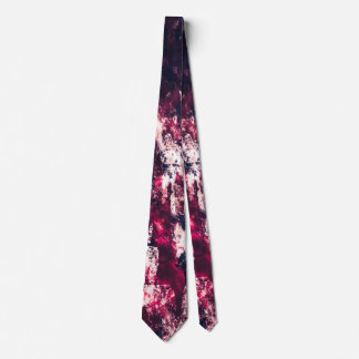 Burgundy Red and Black Gradient Palette Tie