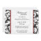 Burgundy Rehearsal Dinner Card