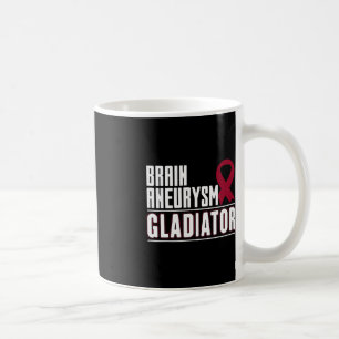 Burgundy Ribbon - Brain Aneurysm Awareness Coffee Mug