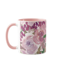 Burgundy Roses Mug