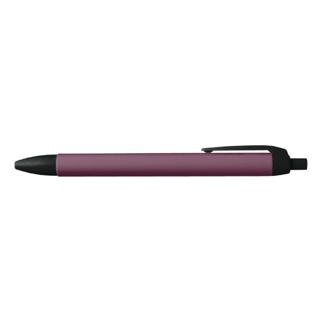 Burgundy Sleek Retractable Pen (Top)