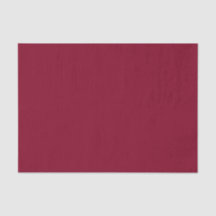 Burgundy Solid Colour Tissue Paper