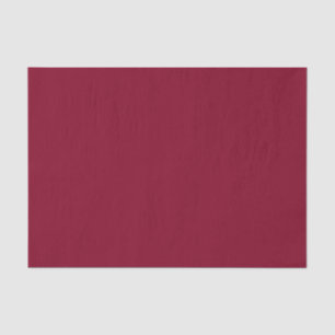 Burgundy Solid Colour Tissue Paper