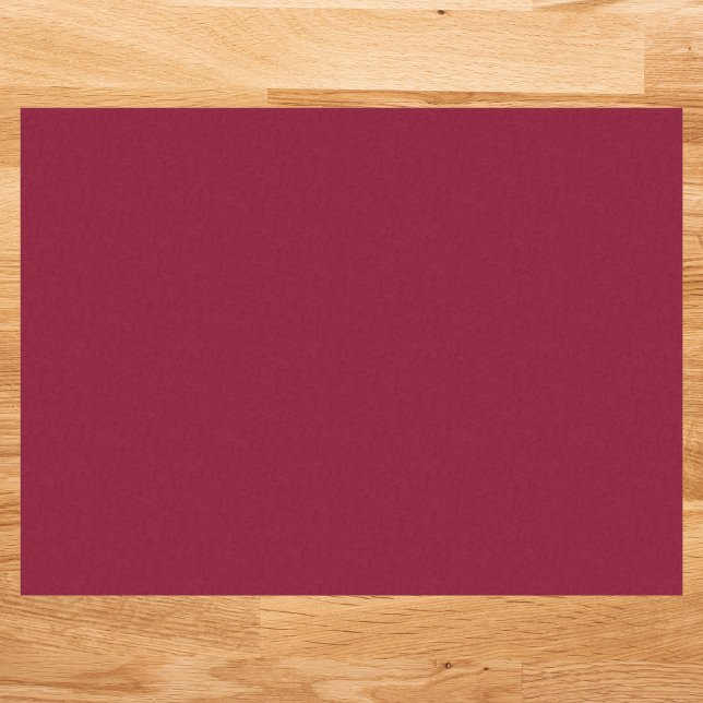 Burgundy Solid Colour Tissue Paper (Creator Uploaded)