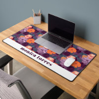 Burgundy Spring Flowers Orange Purple