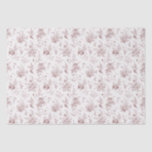 Burgundy Toile De Jouy Vintage Floral Chinoiserie Tissue Paper<br><div class="desc">Elevate your autumn celebrations with our Fall Toile party decor, featuring detailed floral burgundy toile on a warm white background. This French-inspired Chinoiserie design exudes elegance and sophistication, perfect for fall gatherings in September, October, or November. The intricate toile de Jouy pattern captures the crisp, cosy essence of fall, creating...</div>