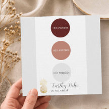 Burgundy Wedding Colour Palette