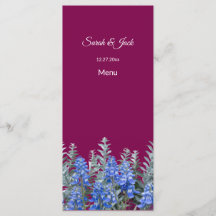 Burgundy Winter Wedding with Bluebonnet