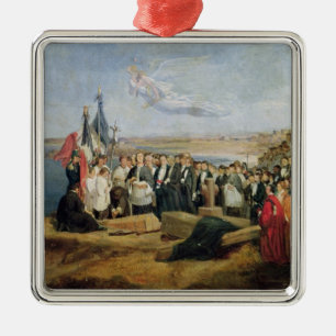 Burial of the Vicomte de Chateaubriand Metal Tree Decoration