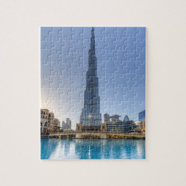 Burj Khalifa Dubai Jigsaw Puzzle (Vertical)