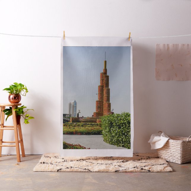 Burj Khalifa,Dubai Miracle Garden Fabric (In Situ)