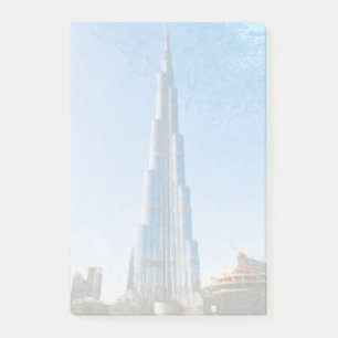 Burj Khalifa, Dubai painting Post-it Notes