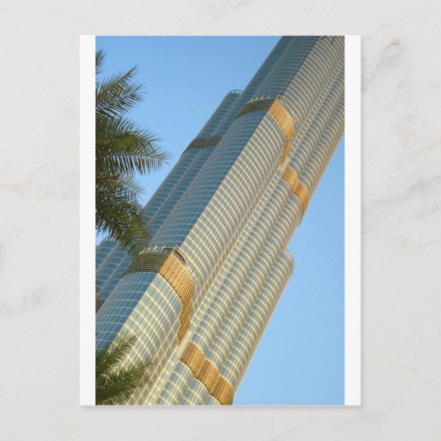 Burj Khalifa Dubai Postcard (Front)