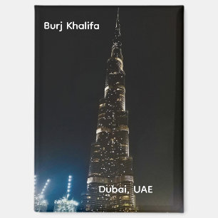 Burj Khalifa Dubai UAE  Magnet