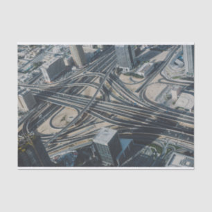 Burj Khalifa road view,Dubai Tissue Paper