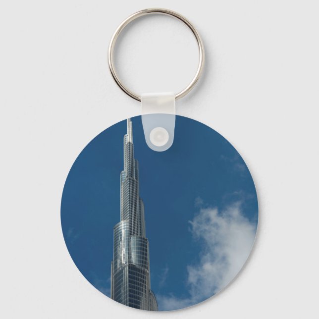 Burj Khalifa skyscraper Key Ring (Front)