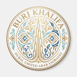 Burj Khalifa United Arab Emirates Magnet