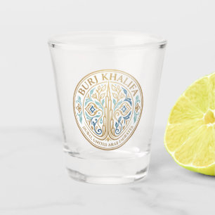 Burj Khalifa United Arab Emirates Shot Glass