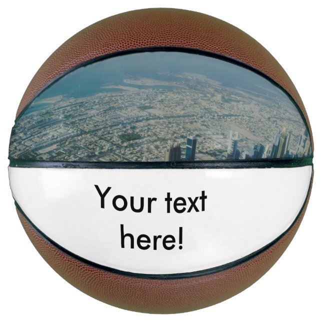 Burj Khalifa view, Dubai Basketball (Front)