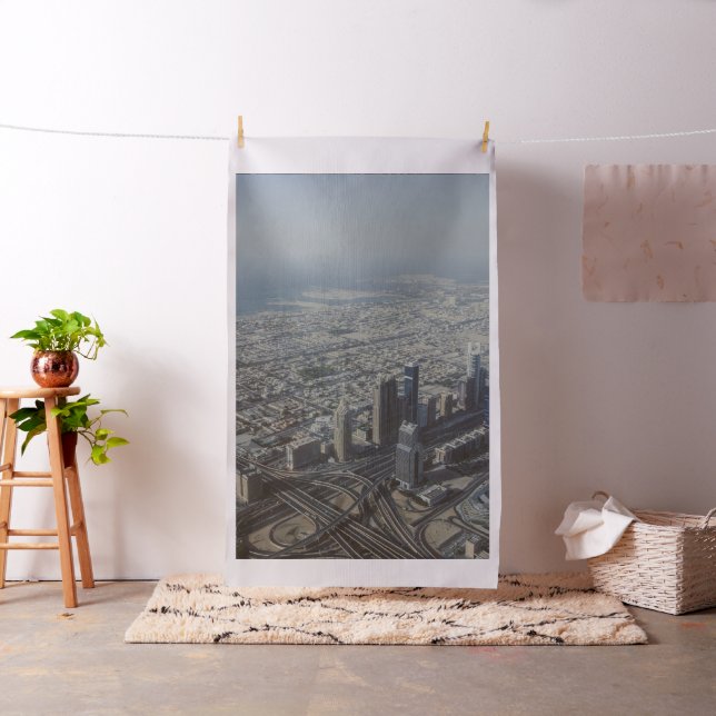 Burj Khalifa view, Dubai Fabric (In Situ)