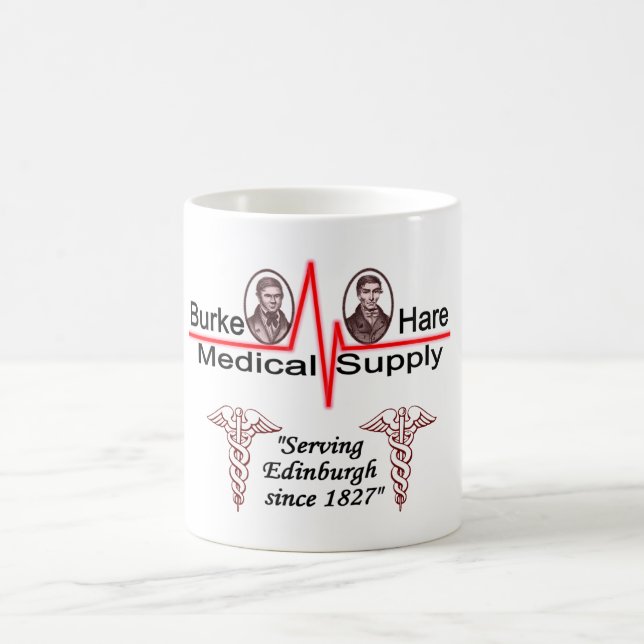 Burke and Hare Medical Supply Mug (Center)