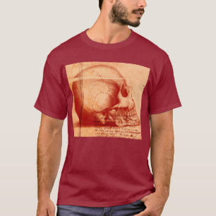 Burke & Hare skull head classic design t-shirt