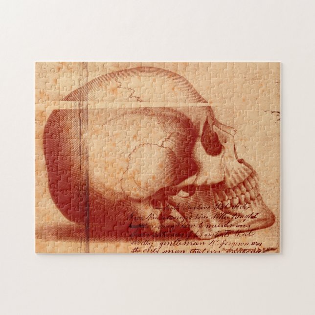 Burke & Hare skull head puzzle (Horizontal)
