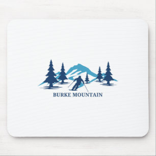 Burke Mountain Vermont Skiing Ski Snowboarding In  Mouse Pad