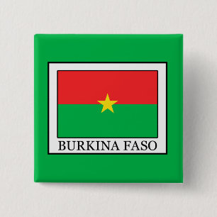 Burkina Faso 15 Cm Square Badge