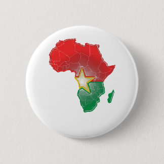 Burkina Faso 6 Cm Round Badge